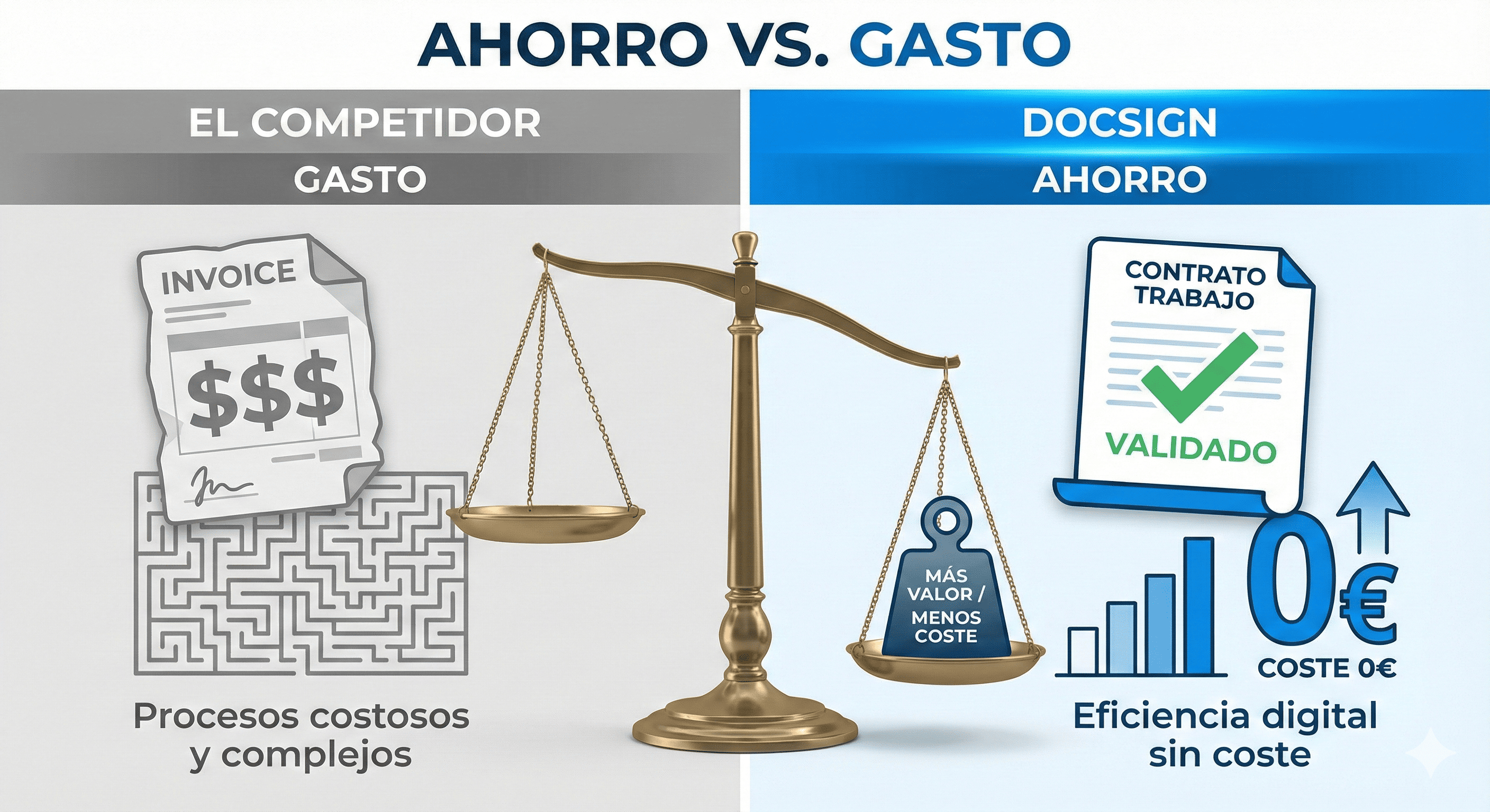 ¿Pagas de más por DocuSign? La Alternativa Española para Firmar Contratos Laborales y Nóminas (Sin Límite de Usuarios)
