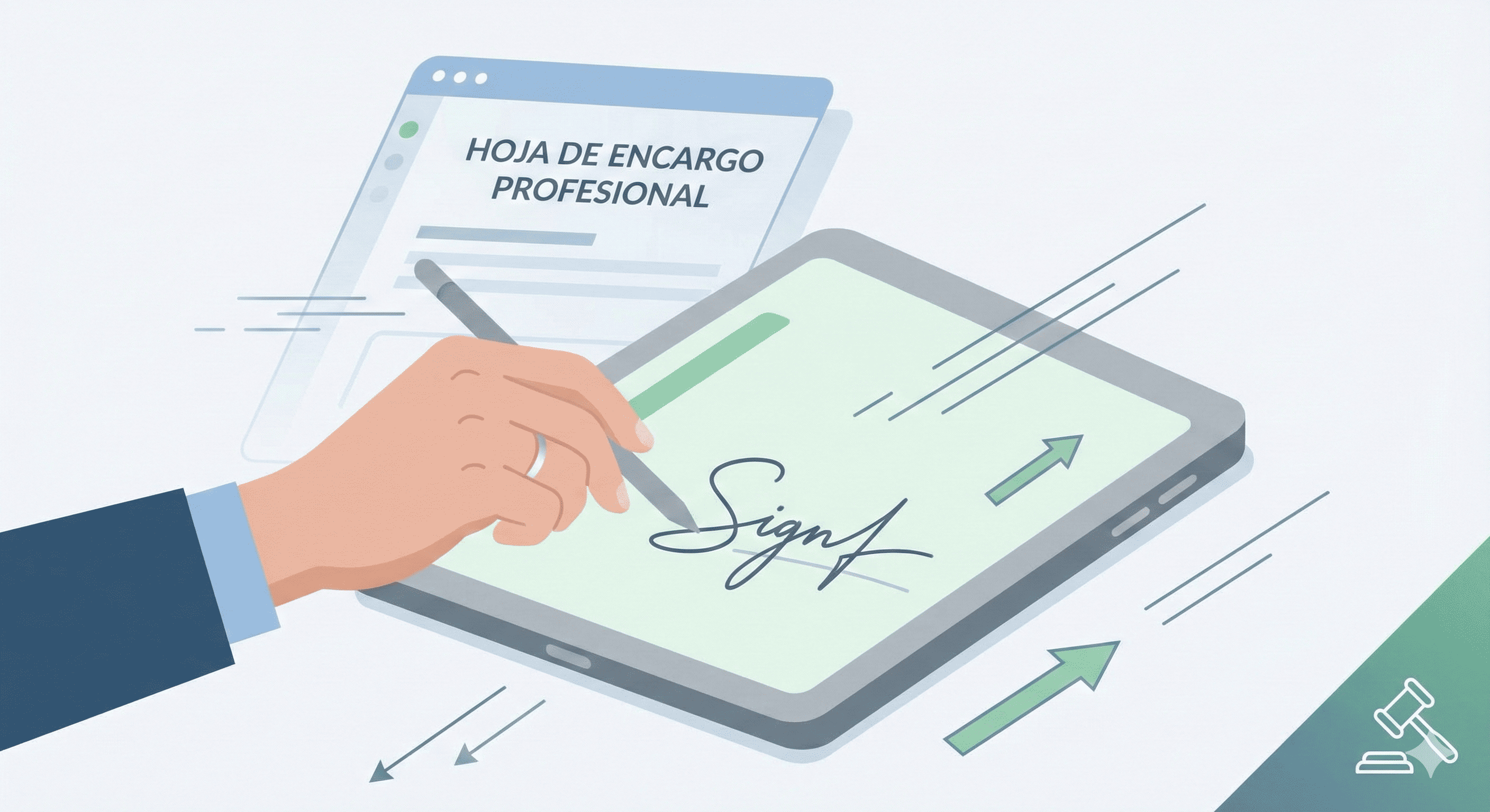 ¡No más esperas! Cómo conseguir la firma de la Hoja de Encargo del Abogado por email o móvil en 3 minutos y sin app